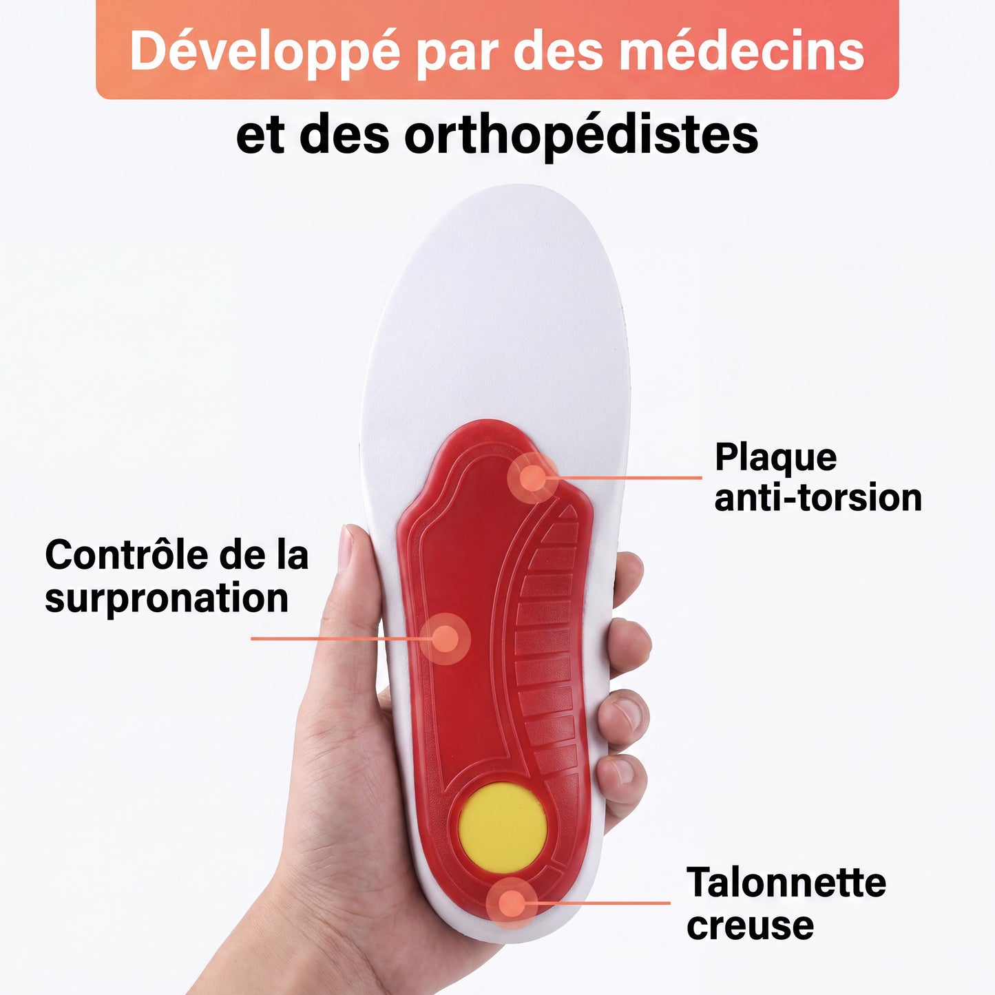 Semelles Steady Step™ Slim