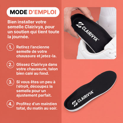Semelles Steady Step™ Slim