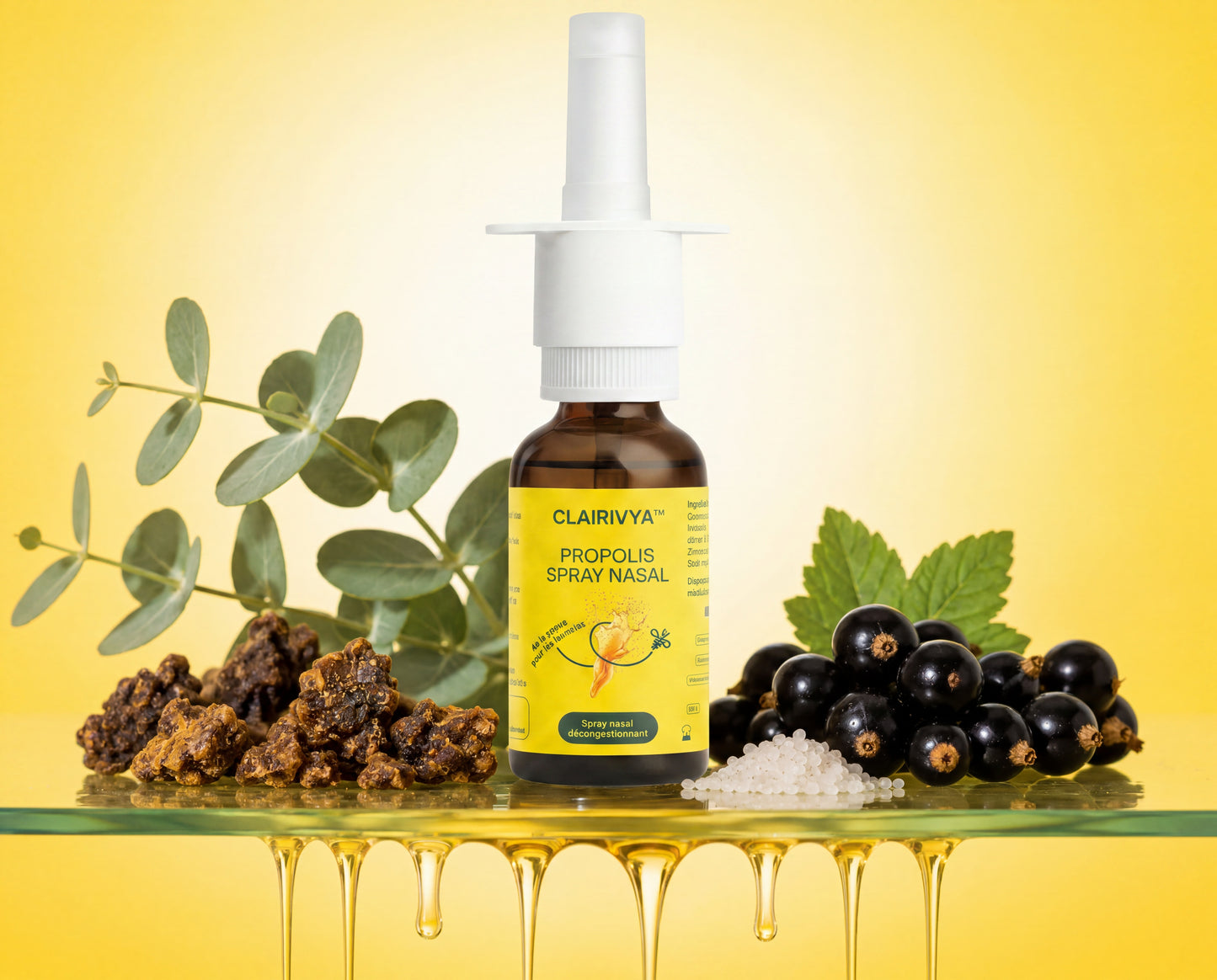 Spray nasal propolis